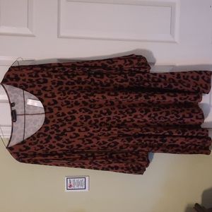 New York & Company Dress with open sleeves